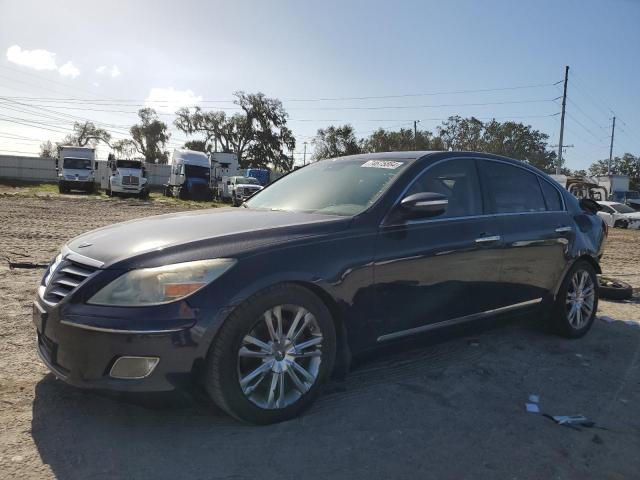 HYUNDAI GENESIS 4. 2011 blue  gas KMHGC4DF2BU133846 photo #1