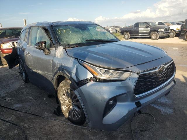 VIN 5TDFZRAH9LS006597 2020 Toyota Highlander, Platinum no.4