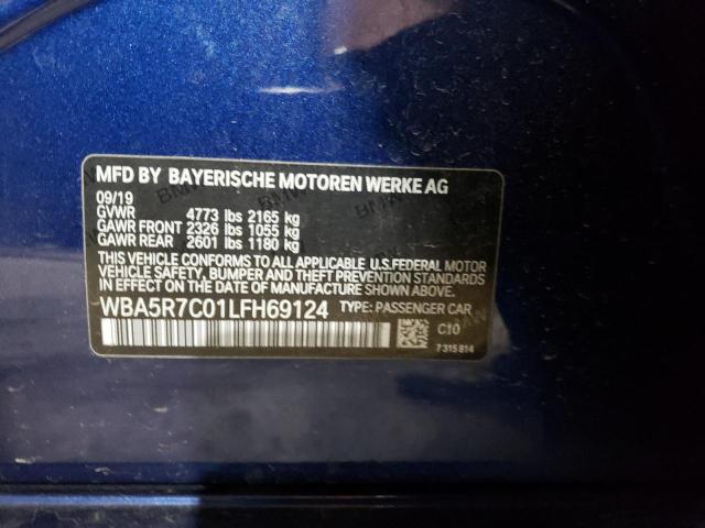 2020 BMW 330XI - WBA5R7C01LFH69124