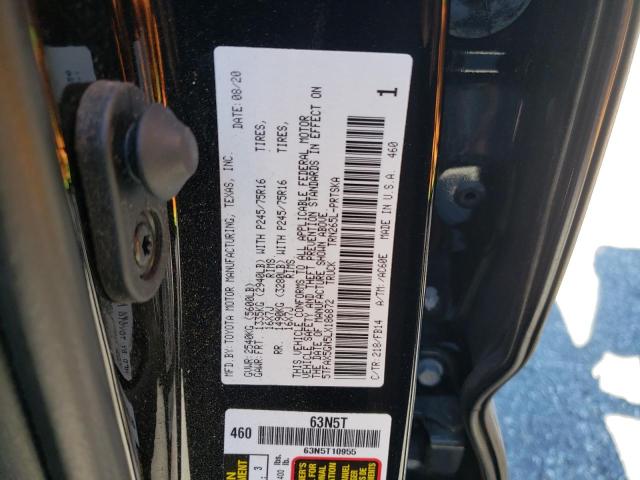 VIN 5TFAX5GN5LX186872 2020 Toyota Tacoma, Double Cab no.12