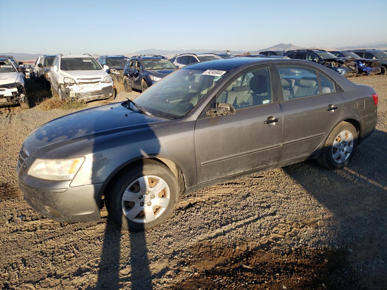 Lot #2989005536 2010 HYUNDAI SONATA GLS