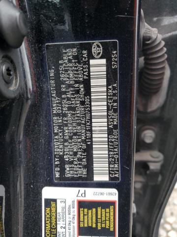 2017 TOYOTA CAMRY LE - 4T1BF1FK7HU753305