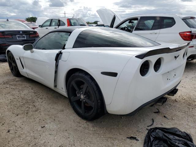 CHEVROLET CORVETTE 2008 white  gas 1G1YY26W685108195 photo #3