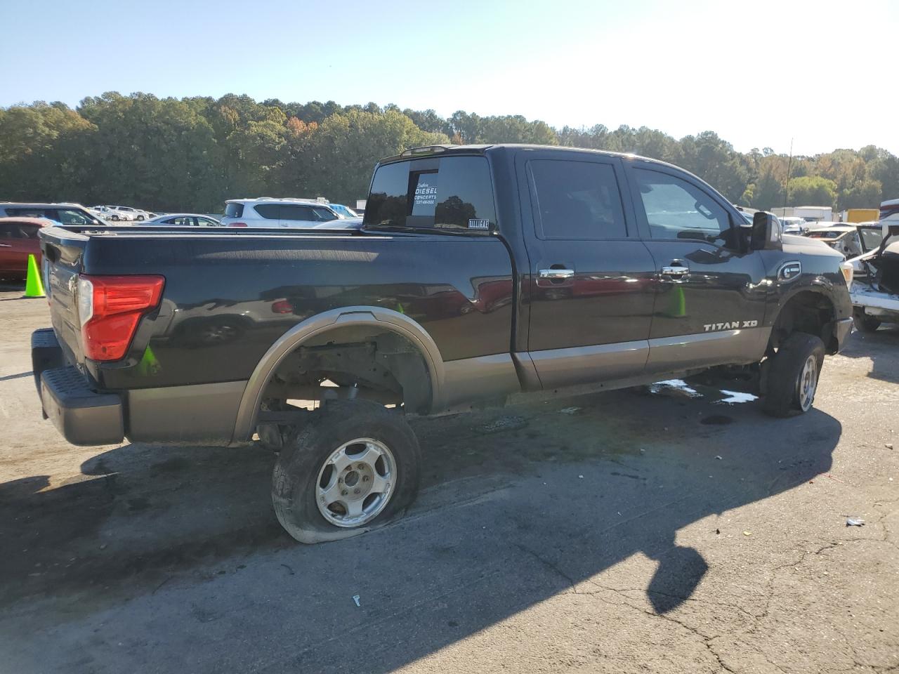 Lot #2935099263 2017 NISSAN TITAN XD S