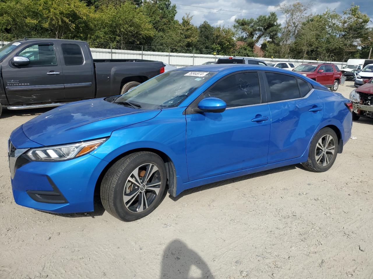 Lot #2962377998 2021 NISSAN SENTRA SV