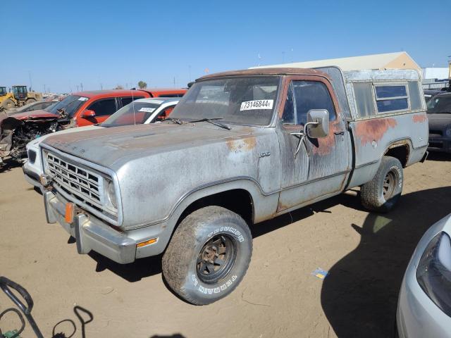 DODGE 100 TRUCK 1975 silver   W14BE5S049092 photo #1