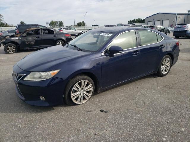 LEXUS ES 350 2013 blue  gas JTHBK1GG8D2060385 photo #1