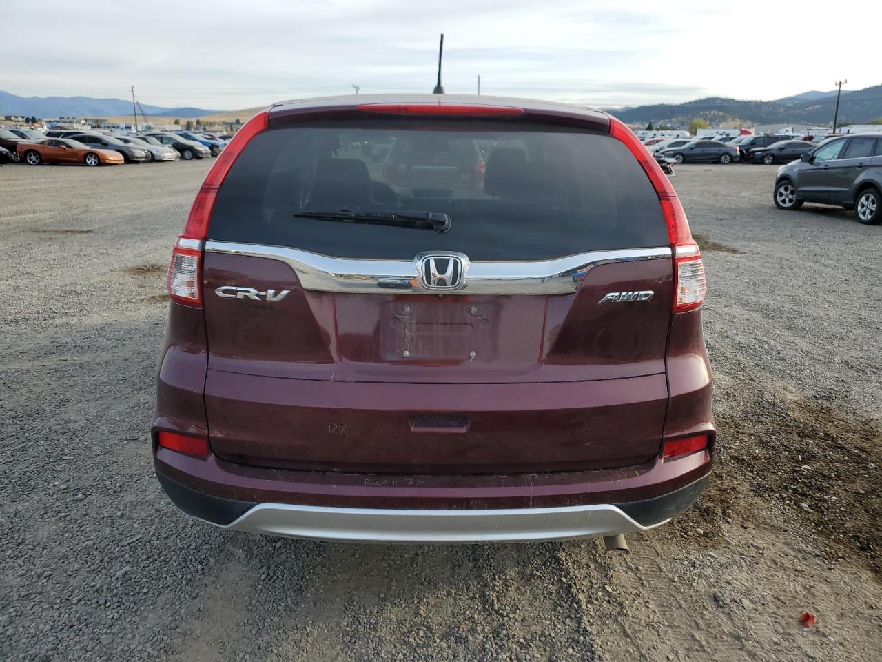 Lot #2905263535 2016 HONDA CR-V EX