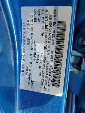 2019 TOYOTA YARIS L - 3MYDLBYV7KY527905