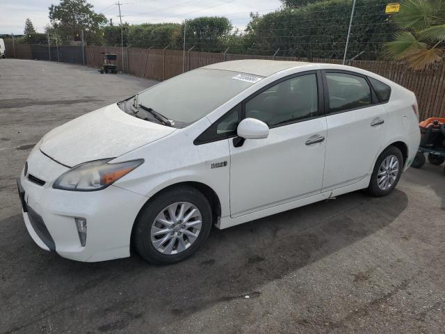 TOYOTA PRIUS PLUG 2012 white  hybrid engine JTDKN3DP5C3029435 photo #1