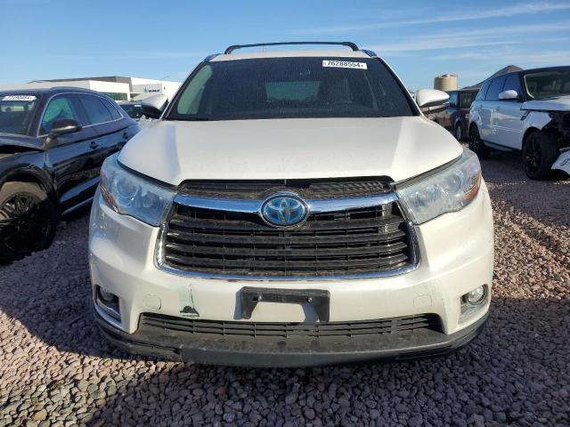 VIN 5TDDCRFH1GS014913 2016 Toyota Highlander, Hybri... no.5