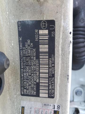 2019 TOYOTA C-HR XLE - NMTKHMBX8KR101191