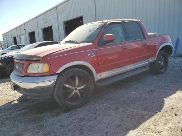 FORD F150 SUPER 2001 red  gas 1FTRW07L31KE64220 photo #1