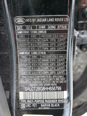 VIN SALCT2BG8HH656799 2017 Land Rover Discovery, Hs... no.13