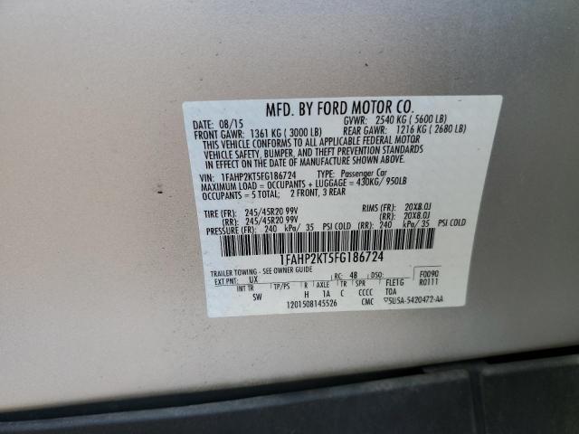 VIN 1FAHP2KT5FG186724 2015 Ford Taurus, Sho no.12