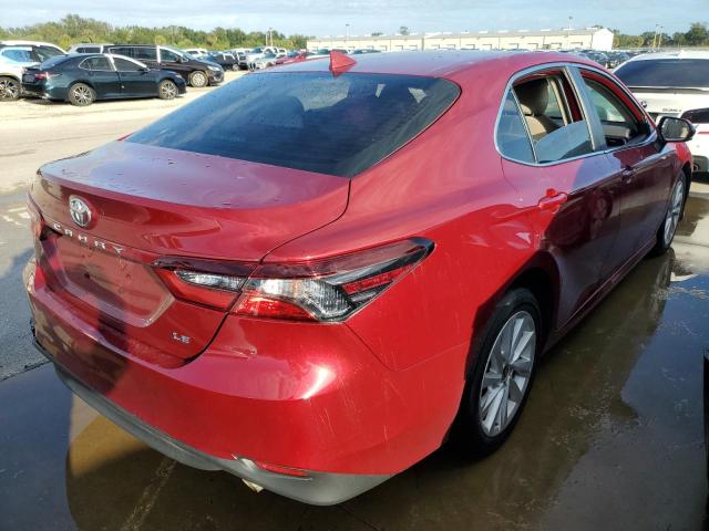 VIN 4T1C11AKXMU569383 2021 Toyota Camry, LE no.3