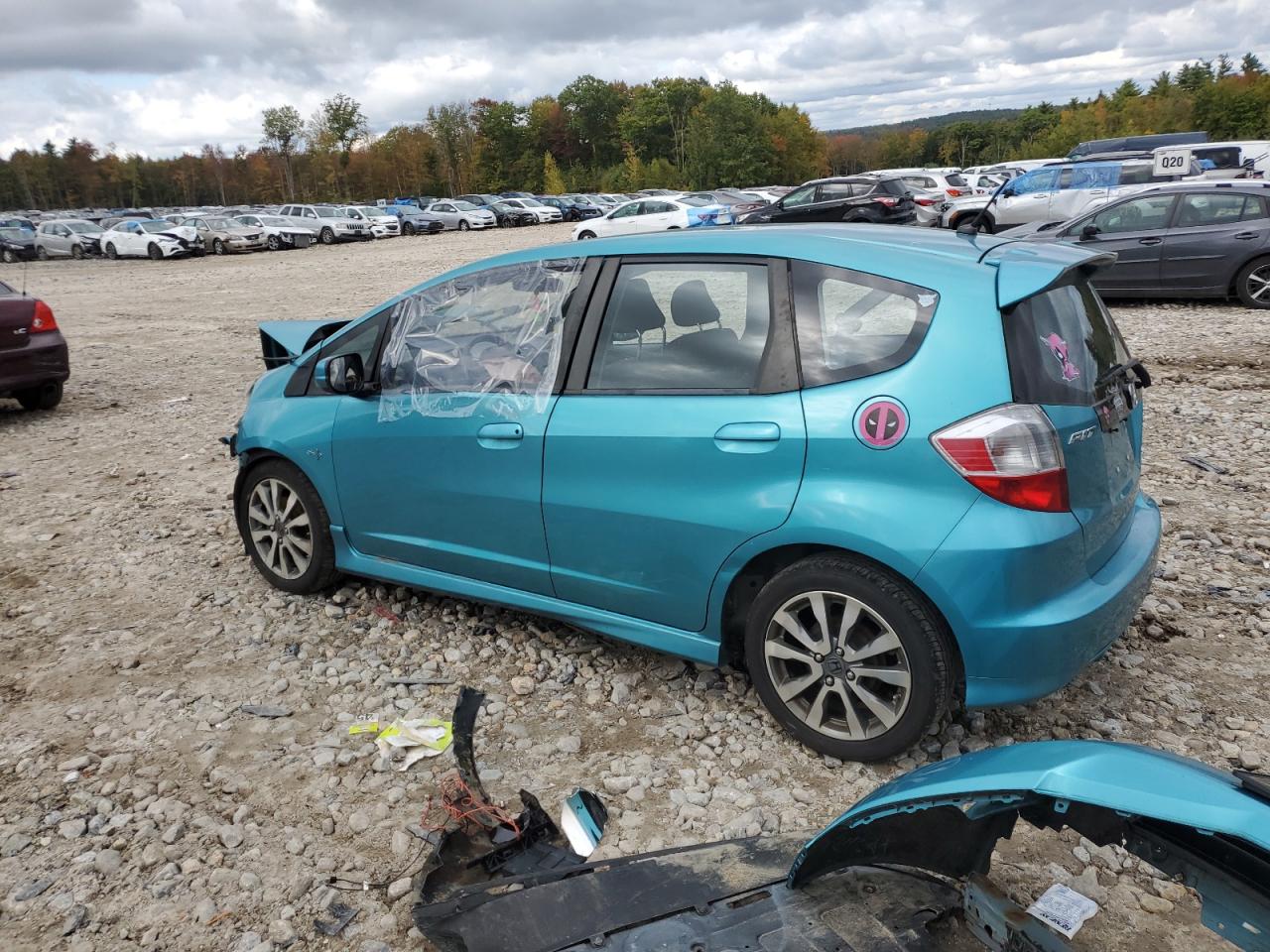 Lot #2890963583 2013 HONDA FIT SPORT