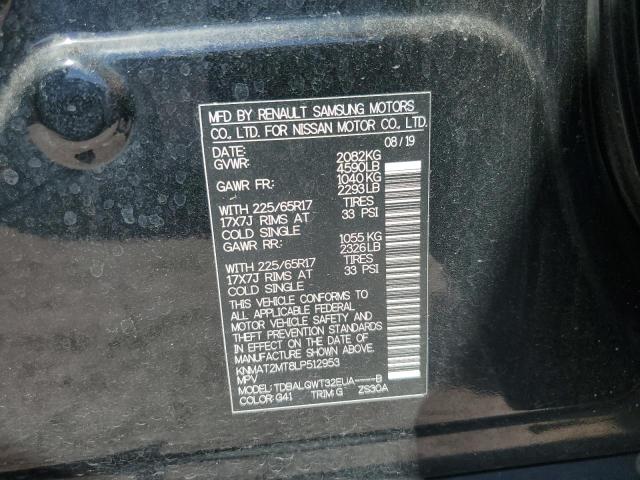 2020 NISSAN ROGUE S - KNMAT2MT8LP512953