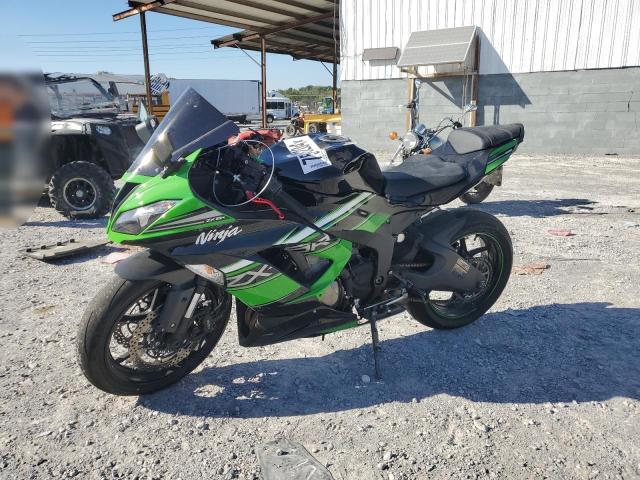 KAWASAKI ZX636 E 2016 green  gas JKBZXJE17GA019312 photo #4