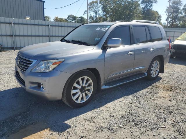 LEXUS LX 570 2008 gray 4dr spor gas JTJHY00W284003001 photo #1