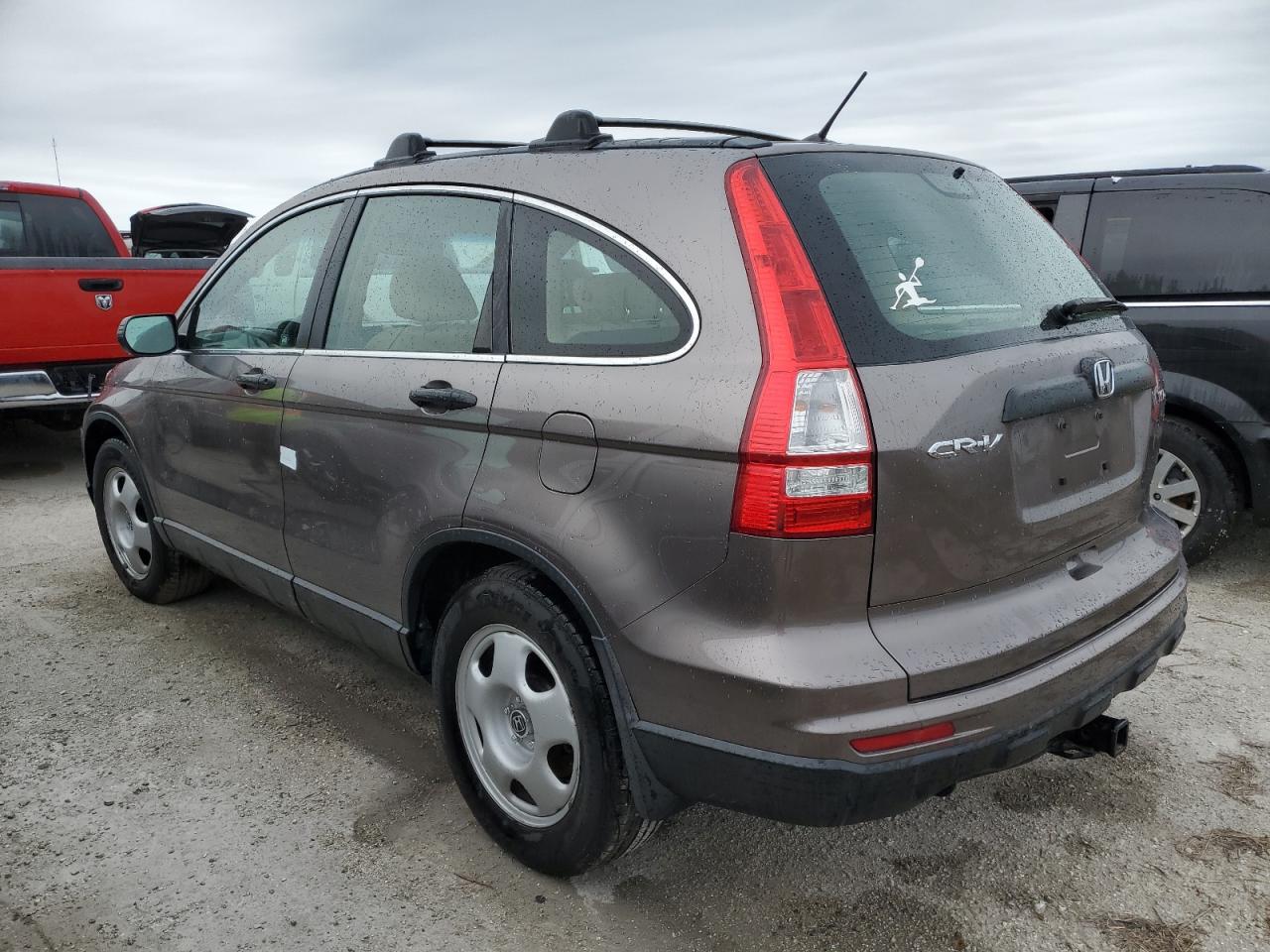 HONDA CR-V LX 2011 brown  gas 5J6RE4H32BL087698 photo #3