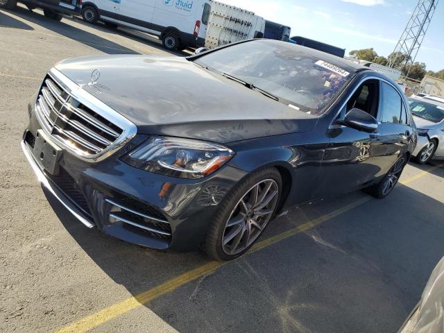 MERCEDES-BENZ S 560 4MAT 2018 charcoal  gas WDDUG8GB9JA386129 photo #1