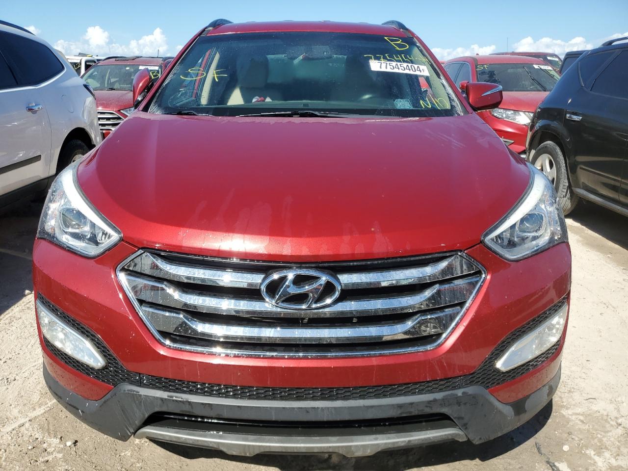 Lot #2989300383 2014 HYUNDAI SANTA FE S