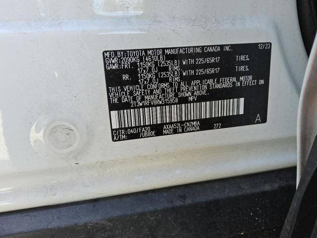 VIN 2T3W1RFV8RW315958 2024 Toyota RAV4, Xle no.13