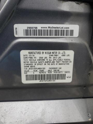 2018 INFINITI Q50 LUXE - JN1EV7APXJM591320
