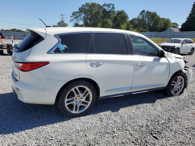 INFINITI JX35 2013 white  gas 5N1AL0MM9DC347898 photo #4