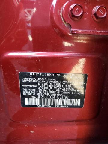 2015 SUBARU FORESTER 2 - JF2SJGDC6FH833798