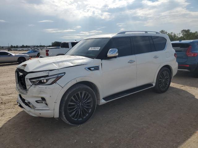 INFINITI QX80 SENSO 2022 white  gas JN8AZ2BF0N9743420 photo #1