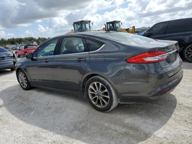 FORD FUSION SE 2017 gray  gas 3FA6P0H76HR285134 photo #3