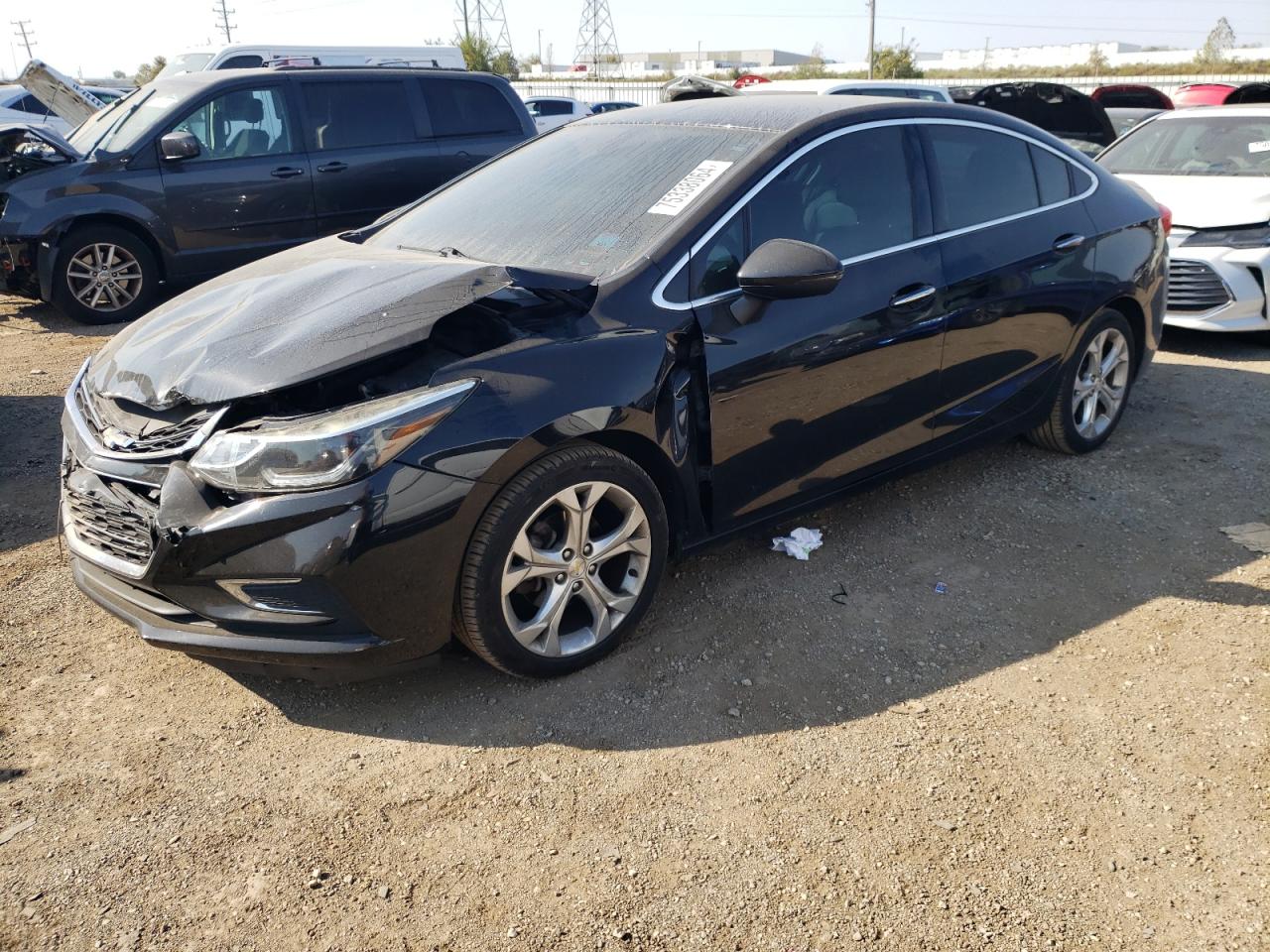 Lot #2943131424 2017 CHEVROLET CRUZE PREM