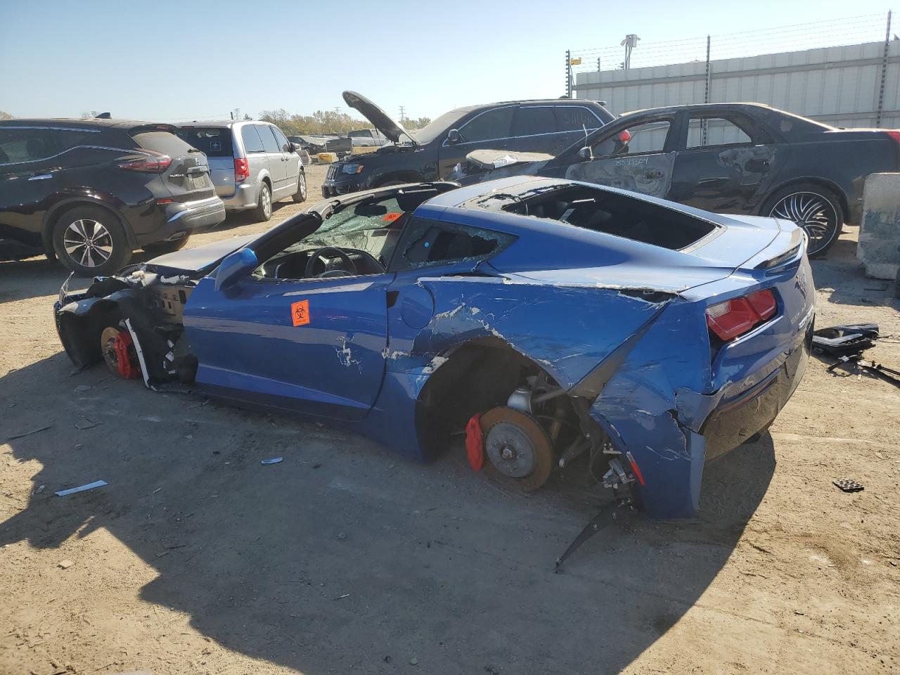 Lot #2926292512 2016 CHEVROLET CORVETTE S