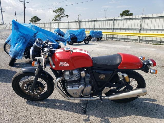 ROYAL ENFIELD MOTORS INT 650 2022 red  gas ME3FPN474NK700909 photo #4