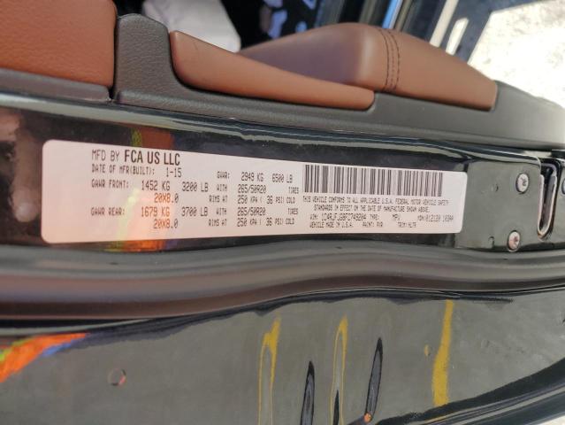 2015 JEEP GRAND CHER - 1C4RJFJG8FC749204