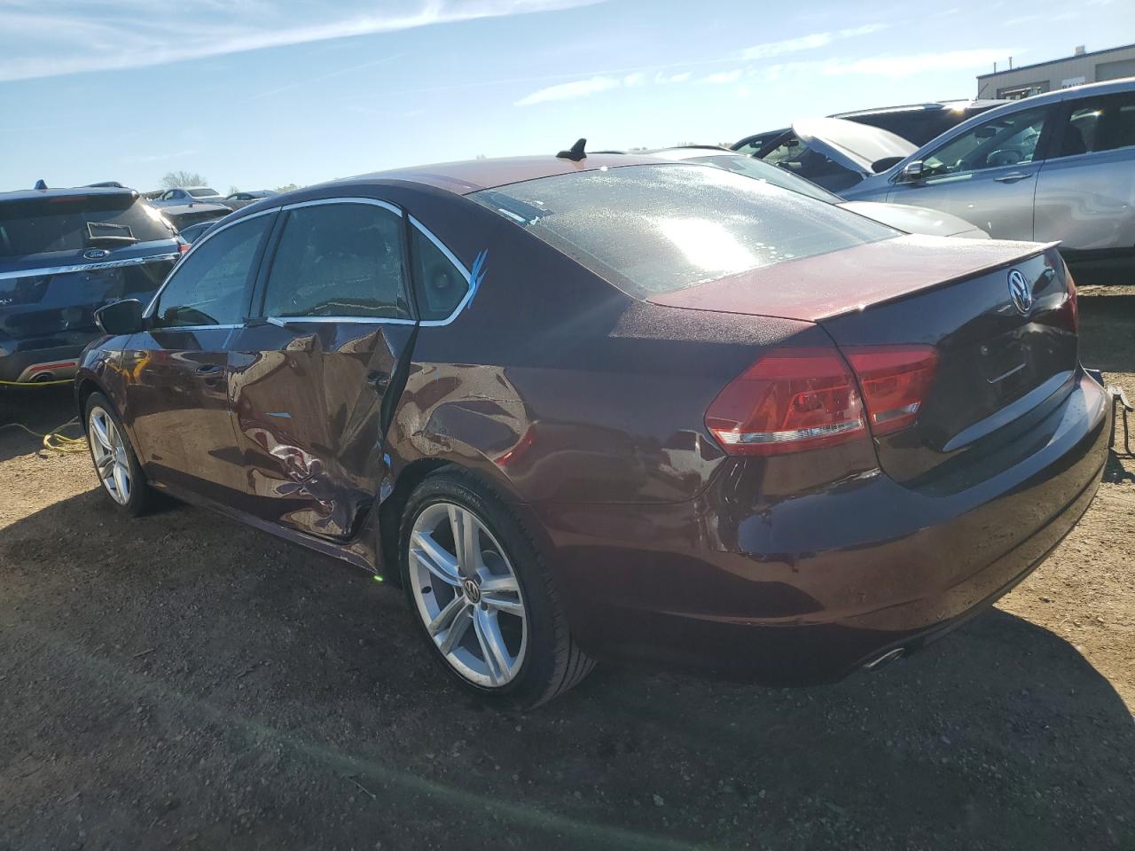 Lot #2909706343 2014 VOLKSWAGEN PASSAT SE