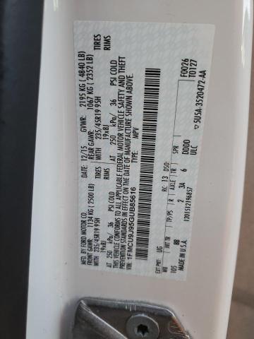 2016 FORD ESCAPE TIT - 1FMCU9J95GUB85616