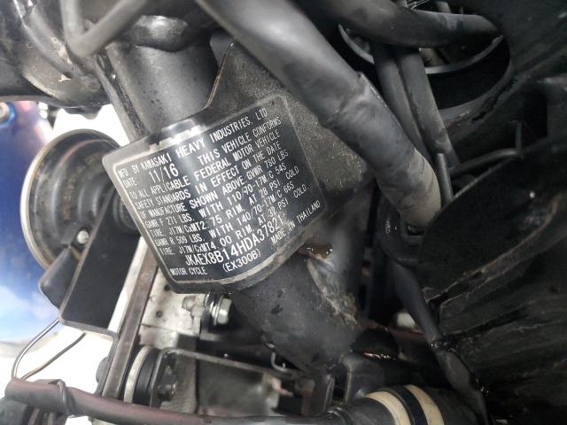 2017 KAWASAKI EX300 B JKAEX8B14HDA37821