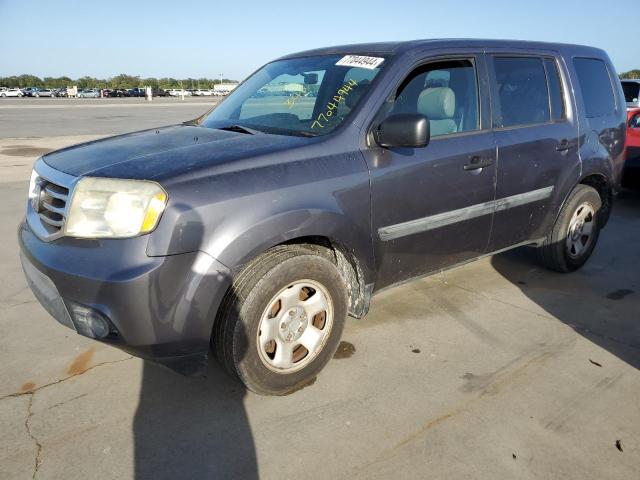 VIN 5FNYF3H27EB019081 2014 Honda Pilot, LX no.1