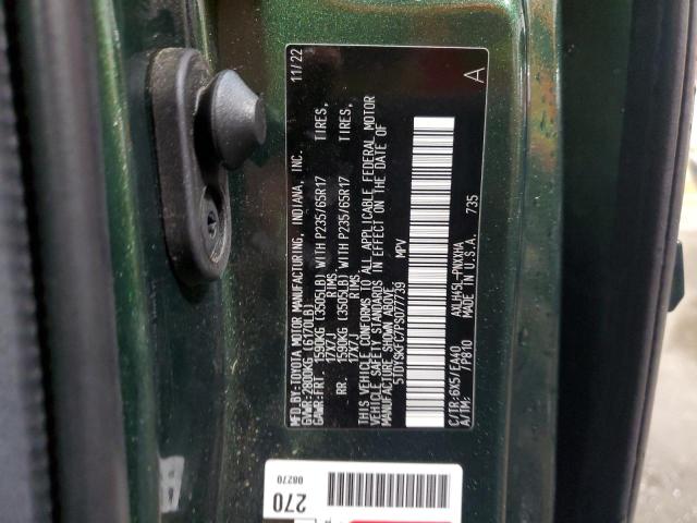 2023 TOYOTA SIENNA XLE - 5TDYSKFC7PS077739