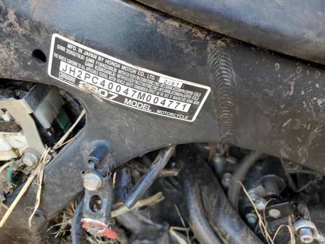 2007 HONDA CBR600 RR - JH2PC40047M004771