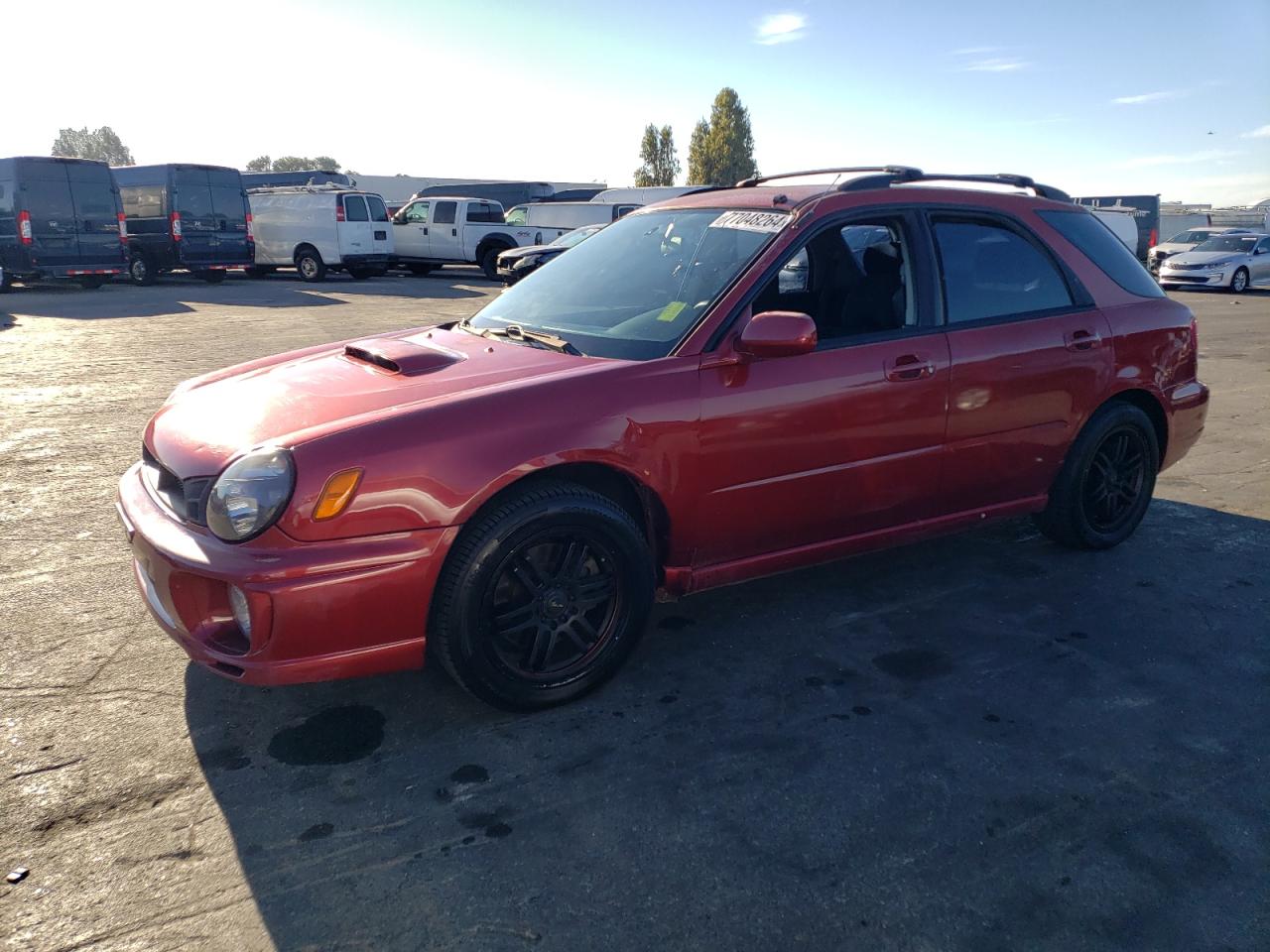 Lot #2955221510 2003 SUBARU IMPREZA WR