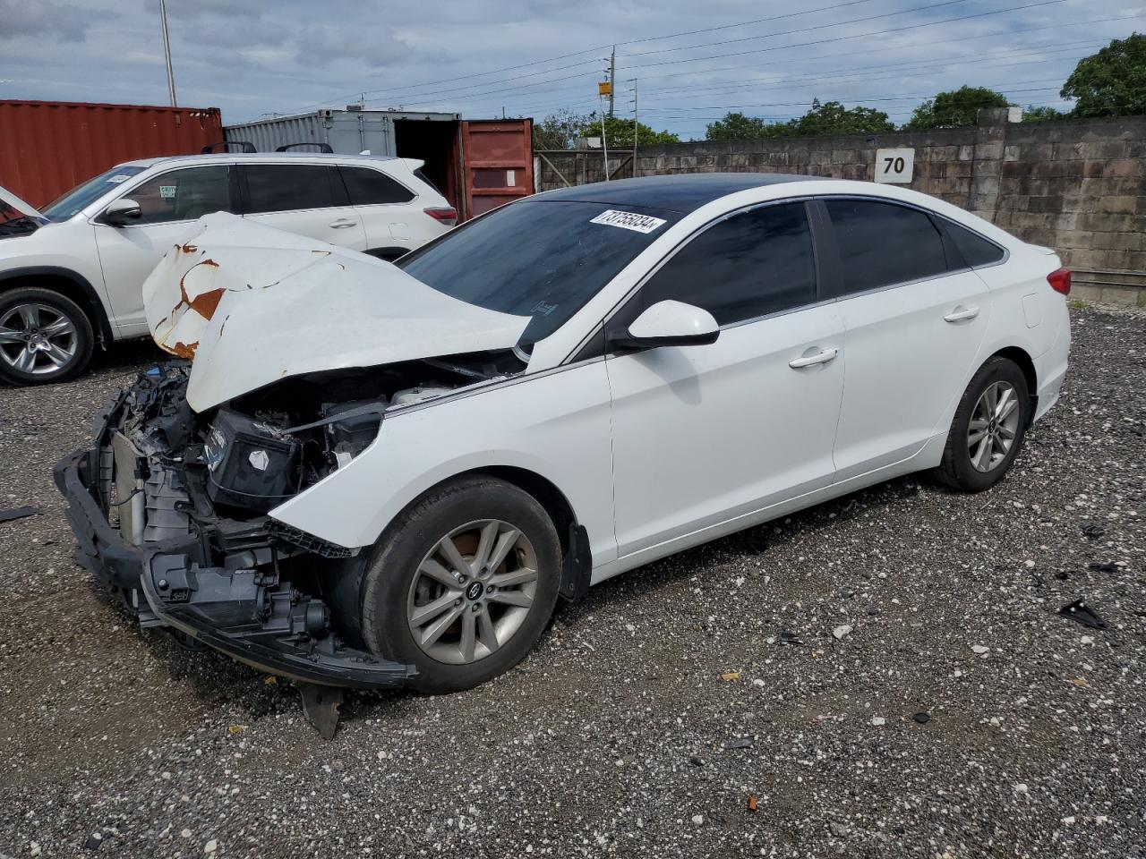 Lot #2994203313 2015 HYUNDAI SONATA SE