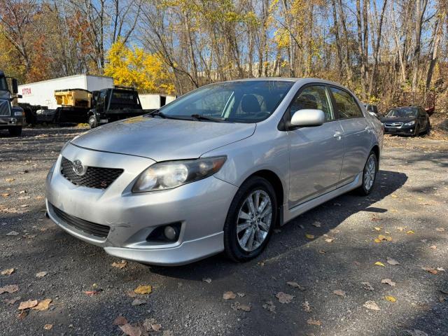 TOYOTA COROLLA BA 2009 gray sedan 4d gas 2T1BU40E59C135543 photo #3