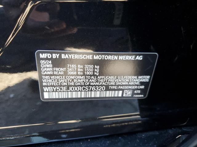 2024 BMW I7 XDRIVE6 WBY53EJ0XRCS76320