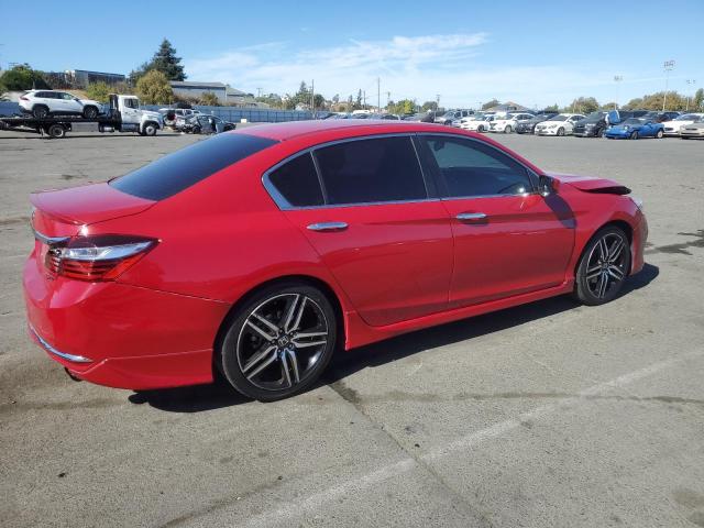 HONDA ACCORD SPO 2016 red  gas 1HGCR2F59GA204450 photo #4