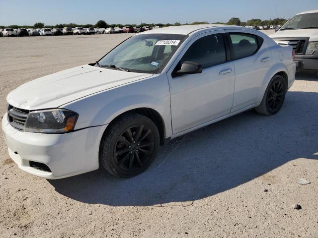 DODGE AVENGER SE 2014 white  gas 1C3CDZAB5EN237667 photo #1