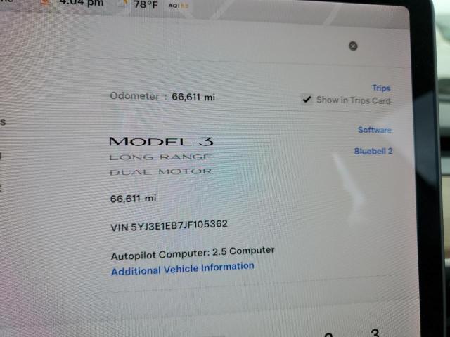 2018 TESLA MODEL 3 - 5YJ3E1EB7JF105362